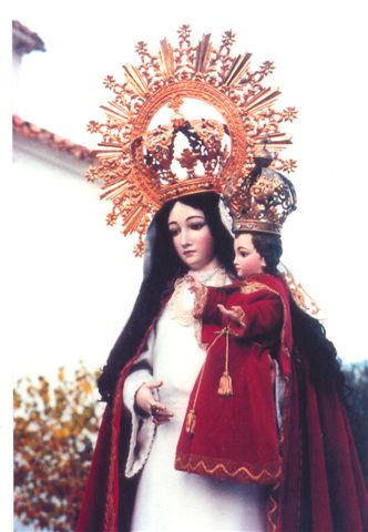 NUESTRA SEORA DE LA FUENTE, patrona de MUNERA.- Alicante 