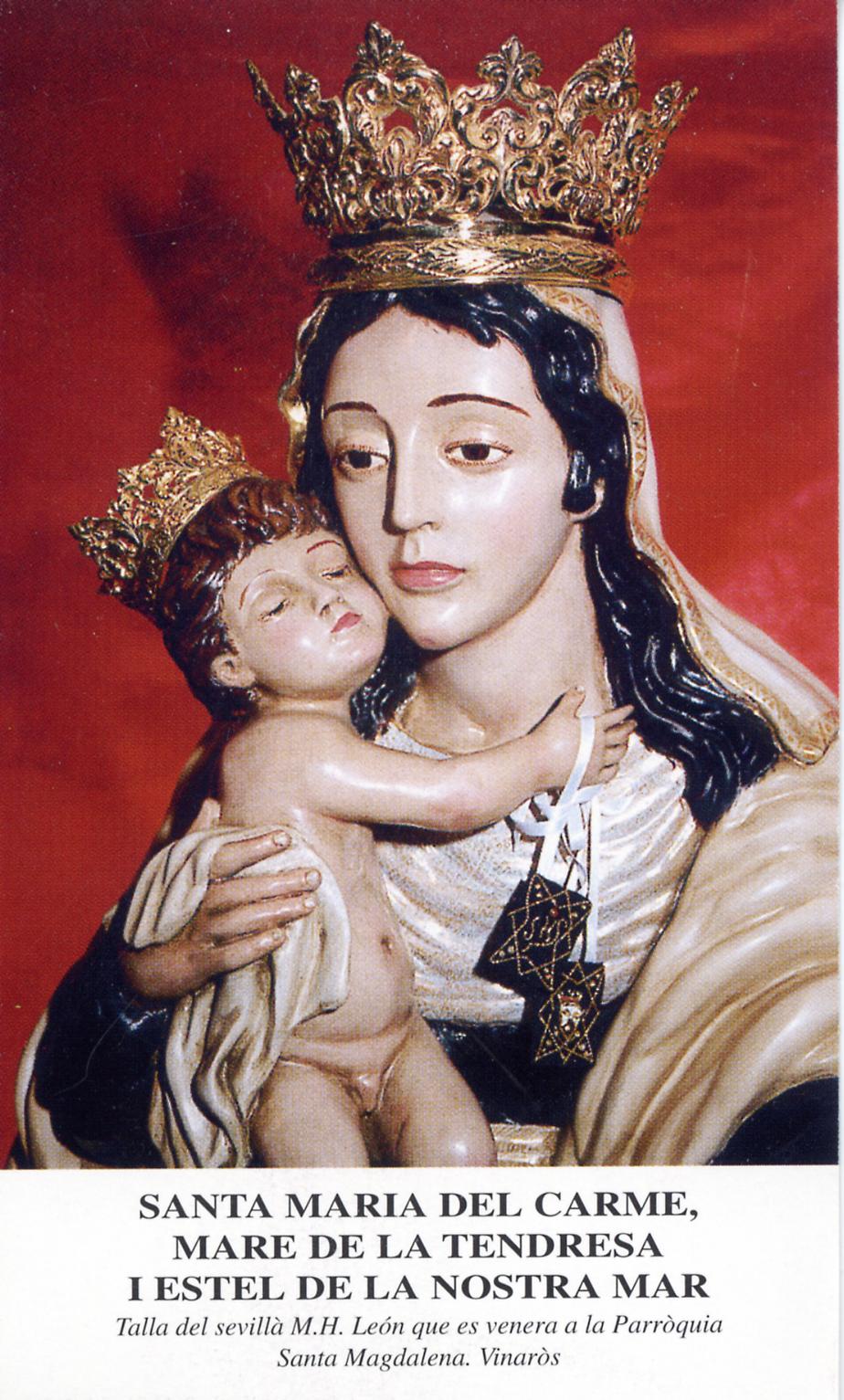 Santa Mara del Carmen - Parroquia de Santa Magdalena - Vinaroz